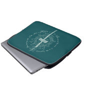 ARWEN™ Elben-Schwert Zitat Laptopschutzhülle (Vorne Knopf)