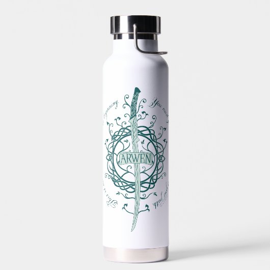 ARWEN™ Elben-Schwert Zitat Trinkflasche (Links)