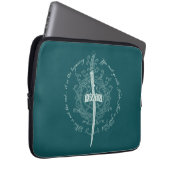ARWEN™ Elven Sword Quote Laptopschutzhülle (Vorne Rechts)
