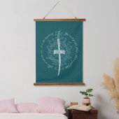 ARWEN™ Elven Sword Quote Wandteppich Mit Holzrahmen (Schlafzimmer)