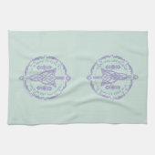 ARWEN™ Evenstar Quote Graphic Geschirrtuch (Horizontal)