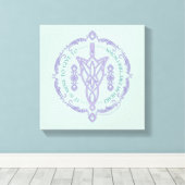 ARWEN™ Evenstar Quote Graphic Leinwanddruck (Insitu (Holzboden))