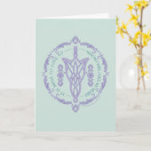 ARWEN™ Evenstar Zitat-Grafik Karte (Gelbe Blume)