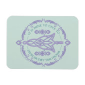 ARWEN™ Evenstar Zitat-Grafik Magnet (Horizontal)