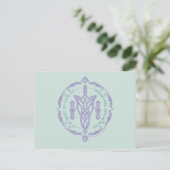 ARWEN™ Evenstar-Zitat-Grafik Postkarte (Stehend Vorderseite)