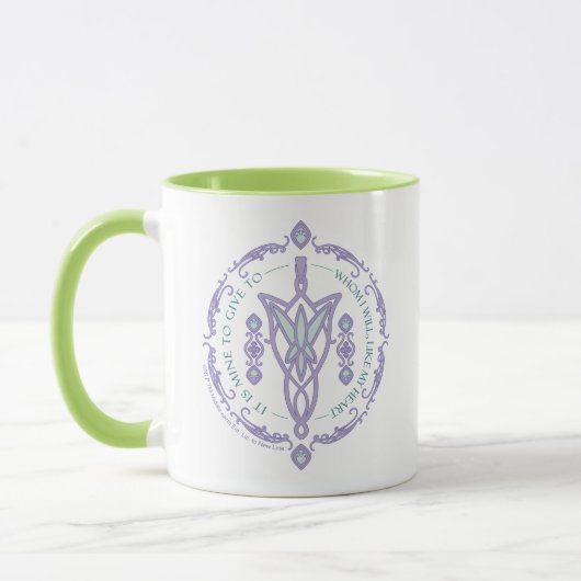 ARWEN™ Evenstar Zitat-Grafik Tasse (Links)