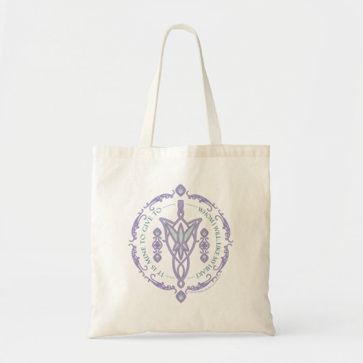 ARWEN™ Evenstar Zitat-Grafik Tragetasche (Vorne)
