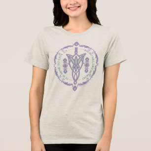 ARWEN™ Evenstar-Zitat-Grafik Tri-Blend Shirt