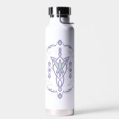 ARWEN™ Evenstar Zitat-Grafik Trinkflasche (Links)