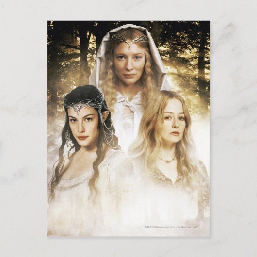 ARWEN™, Galadriel, Eowyn Postkarte (Vorderseite)