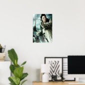 ARWEN™ in Schnee und Schwert Poster (Heimbüro)