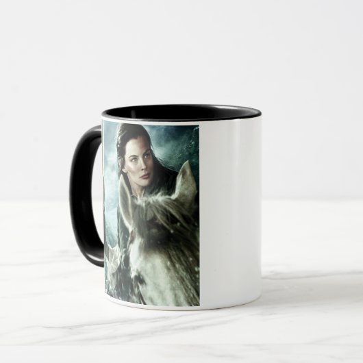ARWEN™ in Schnee und Schwert Tasse (Vorderseite Links)