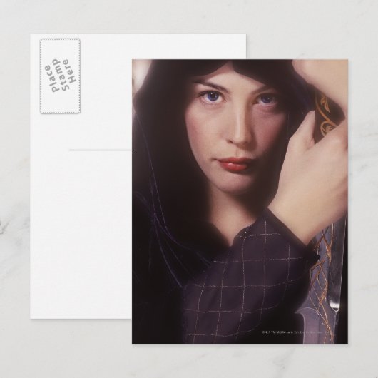 ARWEN™ mit Schwert Postkarte (Vorne/Hinten)