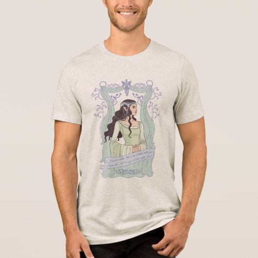 ARWEN™ "Share One Lifetime With You" Graphic Tri-Blend Shirt (Vorderseite)