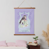 ARWEN™ "Share One Lifetime With You" Graphic Wandteppich Mit Holzrahmen (Schlafzimmer)