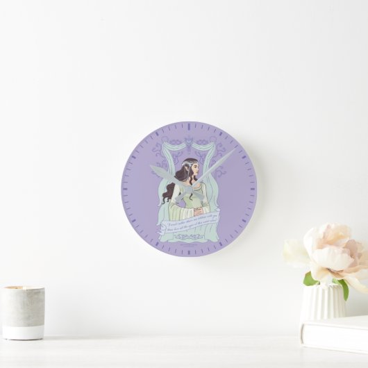 ARWEN™ "Teile Ein Leben Mit Dir" Grafik Runde Wanduhr (Zuhause)