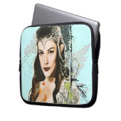 ARWEN™ Vector Collage Laptopschutzhülle (Vorderseite Links)