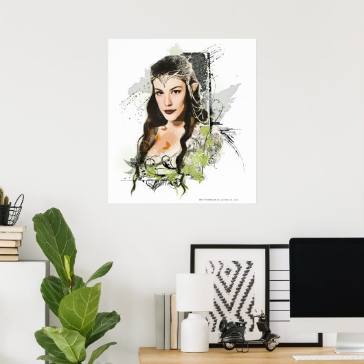 ARWEN™ Vector Collage Poster (Heimbüro)