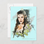 ARWEN™ Vector Collage Postkarte (Vorne/Hinten)