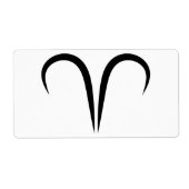 ary ares griechisches astrologisches Symbol zodiac (Vorne)