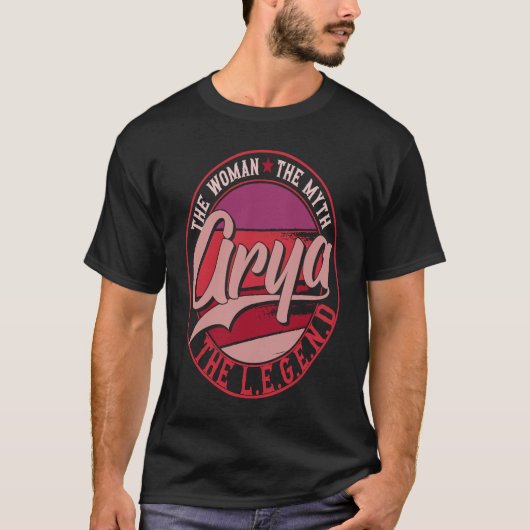 Arya the Lady of Myth the Legend T-Shirt (Vorderseite)