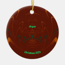ARYAN ~ 3D CHRISTMAS Red Green Orange 2024