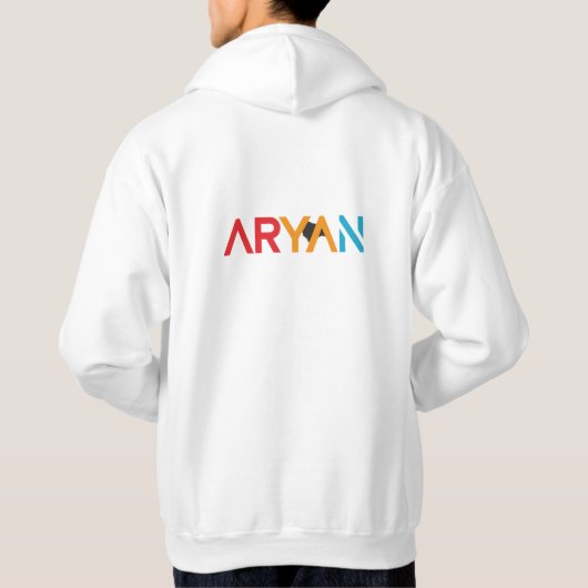 Aryan" Hoodie Design - Erhöhen Sie Ihren Stil (Rückseite)