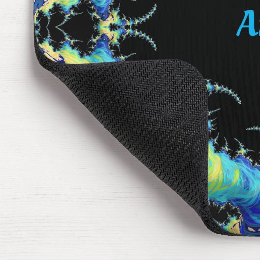 ARYAN ~ Strange 3D Muster ~ Personalisiert Mousepad (Ecke)