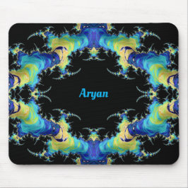ARYAN ~ Strange 3D Muster ~ Personalisiert Mousepad