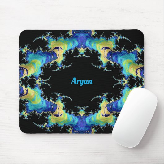 ARYAN ~ Strange 3D Muster ~ Personalisiert Mousepad (Mit Mouse)