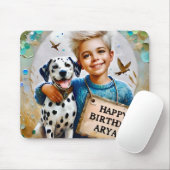 ARYAN ~ und sein Dalenhund ~ Mousepad (Mit Mouse)