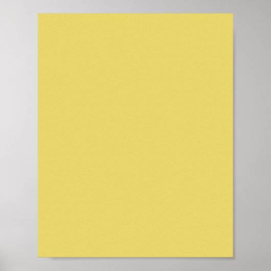 Arylide gelb (Vollfarbe) Poster (Vorne)