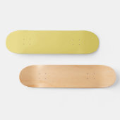 Arylide gelb (Vollfarbe) Skateboard (Horizontal)