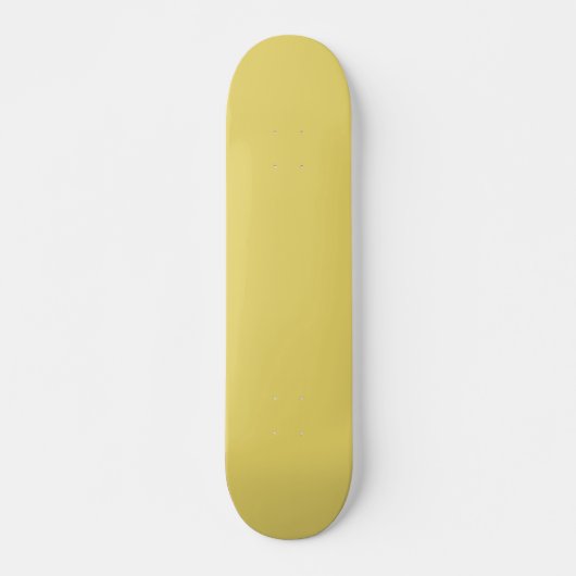 Arylide gelb (Vollfarbe) Skateboard (Vorne)