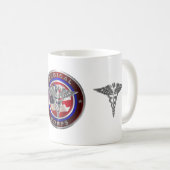 Ärzisches Korps Veteran Kaffeetasse (VorderseiteRechts)