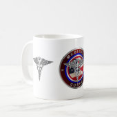 Ärzisches Korps Veteran Kaffeetasse (Vorderseite Links)