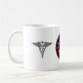 Ärzisches Korps Veteran Kaffeetasse (Links)