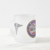 Ärzisches Korps Veteran Mattglastasse (Vorderseite Links)