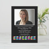 Arzneimittel Foto Abschluss Einladung (Stehend Vorderseite)