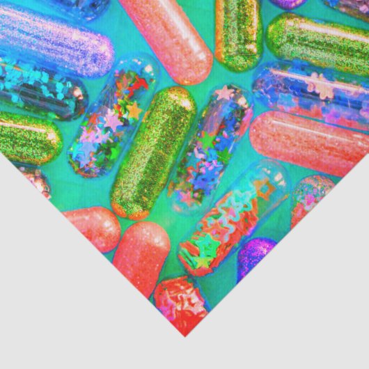 Arzneimittel für Glitzer niedlich Seidenpapier (Ausschnitt)