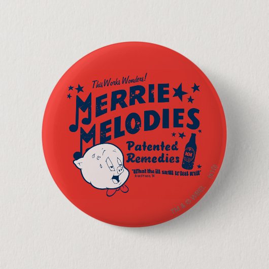 Arzneimittel für Porky MERRIE MELODIES™ 2 Button (Vorderseite)
