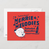 Arzneimittel für Porky MERRIE MELODIES™ 2 Postkarte (Vorne/Hinten)