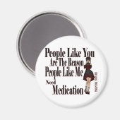 Arzneimittel Magnet (Vorderseite/Rückseite)