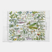 Arzneimittel Pflanze und Blume durch Adolphe Millo Geschirrtuch (Horizontal)