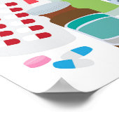 Arzneimittel Poster (Ecke)