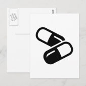 Arzneimittel Postkarte (Vorne/Hinten)