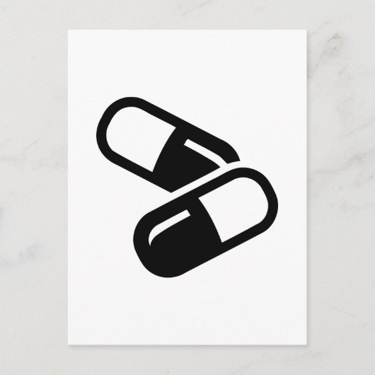 Arzneimittel Postkarte (Vorderseite)