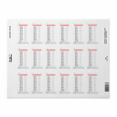 Arzneimittel-Tracker-Labels - klein Adressaufkleber (Vorne)