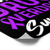 Arzneimittel Überdosierung Bewusstsein Warrior Sur Poster (Ecke)