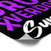 Arzneimittel Überdosierung Bewusstsein Warrior Sur Poster (Ecke)